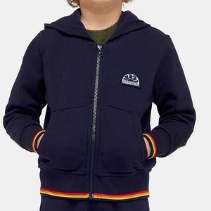EUC Sundek Mini Heritage Rainbow zip hoodie